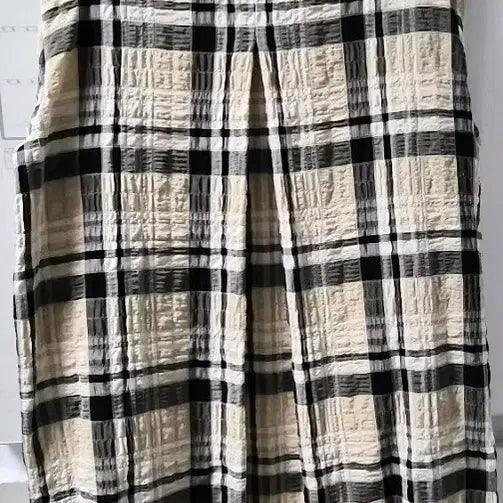 [SOLD OUT] 베네통 체크 셔츠 원피스 원사이즈