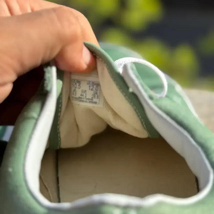 [BUNJANG] Vans Old Skool Green Suede Sneakers / 반스 올드스쿨 그린 스웨이드 285mm