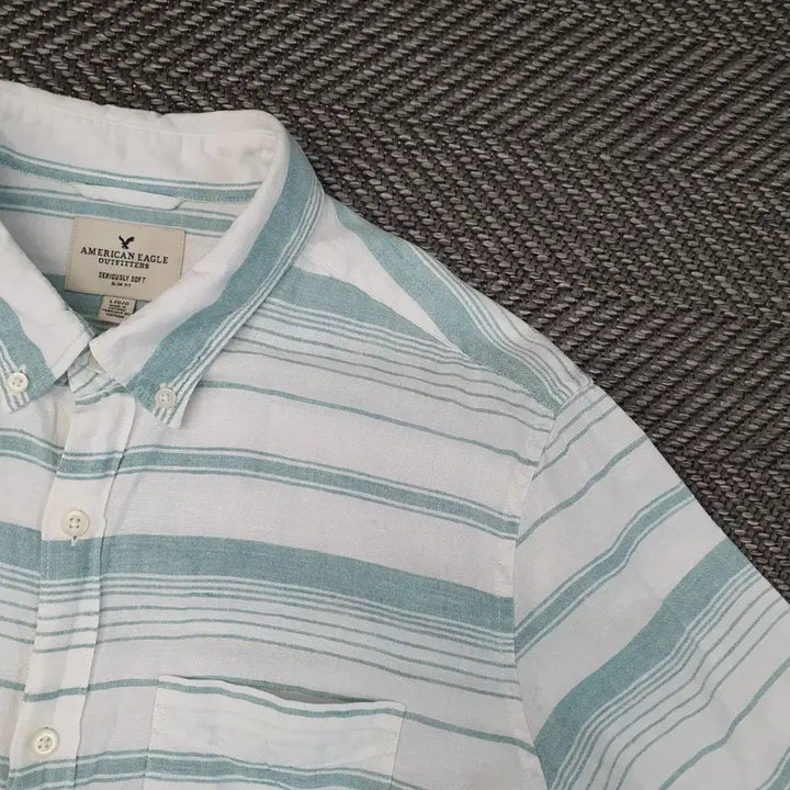 [BUNJANG] Abercrombie &amp; Fitch Linen Shirt Men&