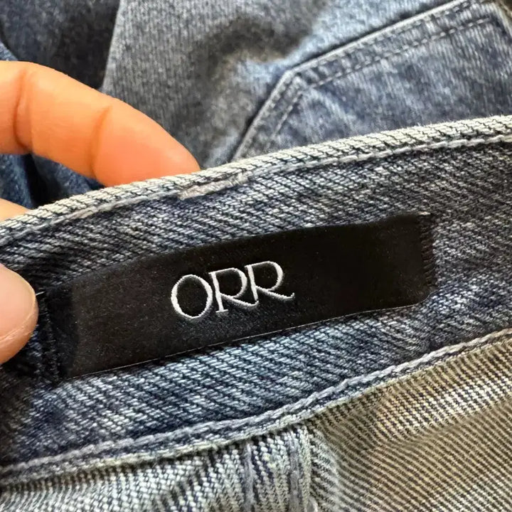 [SOLD OUT] 새상품 ORR 오르 마르 데님 쇼츠 숏