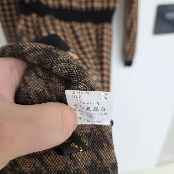 [BUNJANG] MARANT Houndstooth Knit Dress / MARANT 하운드체크 니트 원피스
