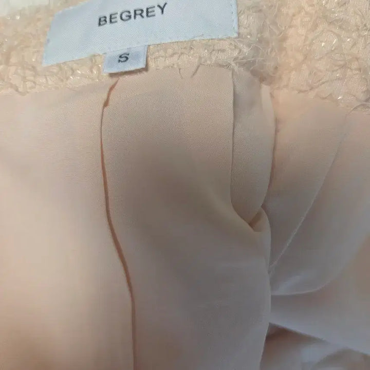 [BUNJANG] BEGREY Pink Tweed Skirt S / BEGREY 핑크 트위드 스커트 S