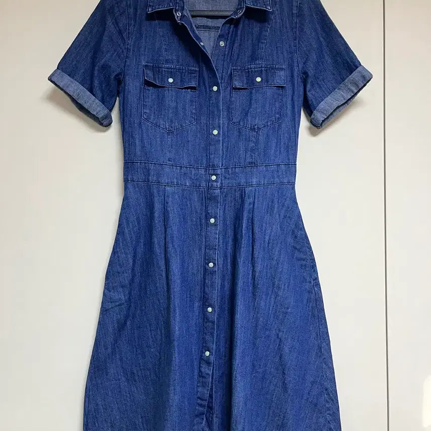 [SOLD OUT] 자라 ZARA 데님 셔츠 원피스 S