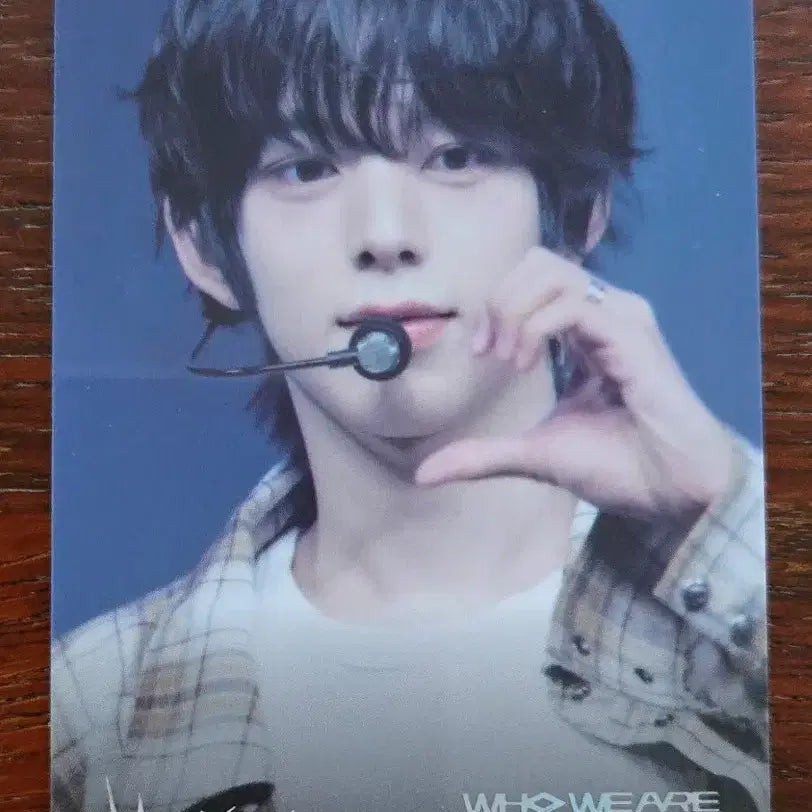 [BUNJANG] AHOF CHIHEN PVC Timepiece Photocard / 아홉 즈언 PVC 타임피스 포토카드
