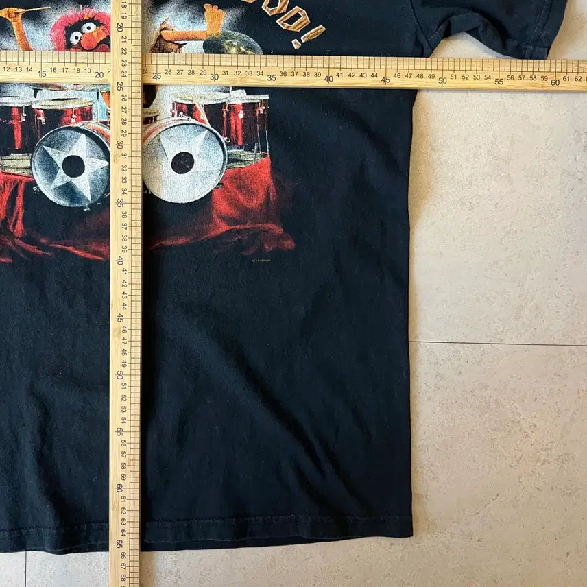 [BUNJANG] The Muppets Animal Drum Graphic T-shirt / 빈티지 00s The Muppets 애니멀 드럼 그래픽 티셔츠