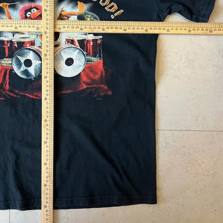 [BUNJANG] The Muppets Animal Drum Graphic T-shirt / 빈티지 00s The Muppets 애니멀 드럼 그래픽 티셔츠