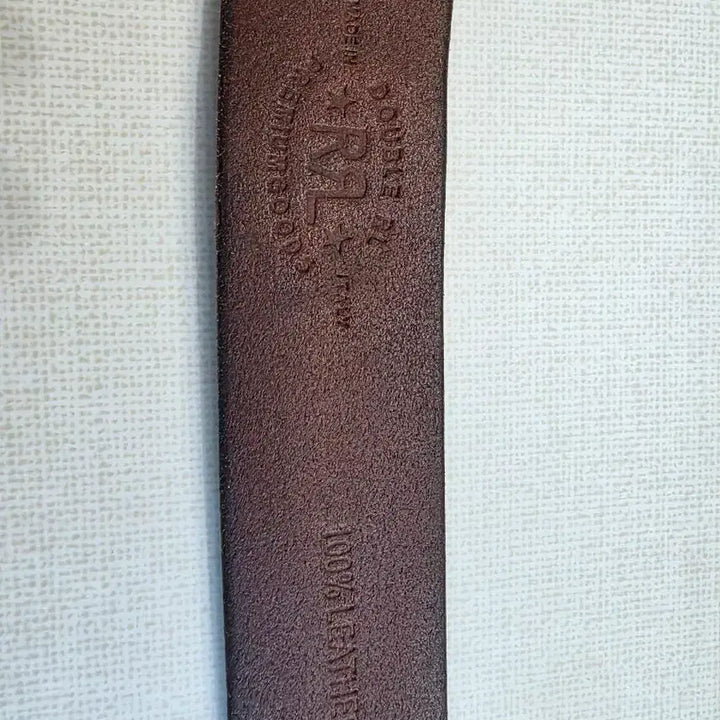 [SOLD OUT] RRL 솔리드 브라스 벌링턴 벨트
