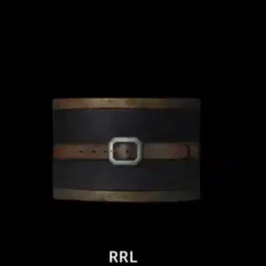 [SOLD OUT] RRL 솔리드 브라스 벌링턴 벨트