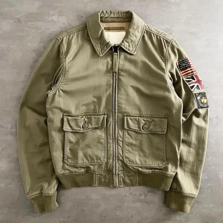 [SOLD OUT] 랄프로렌 데님 앤 서플라이 A-2 코튼재킷 M