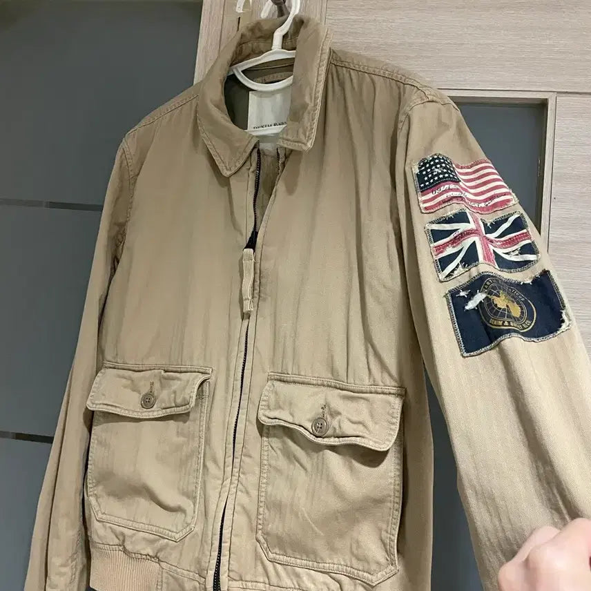 [SOLD OUT] 랄프로렌 데님 앤 서플라이 A-2 코튼재킷 M