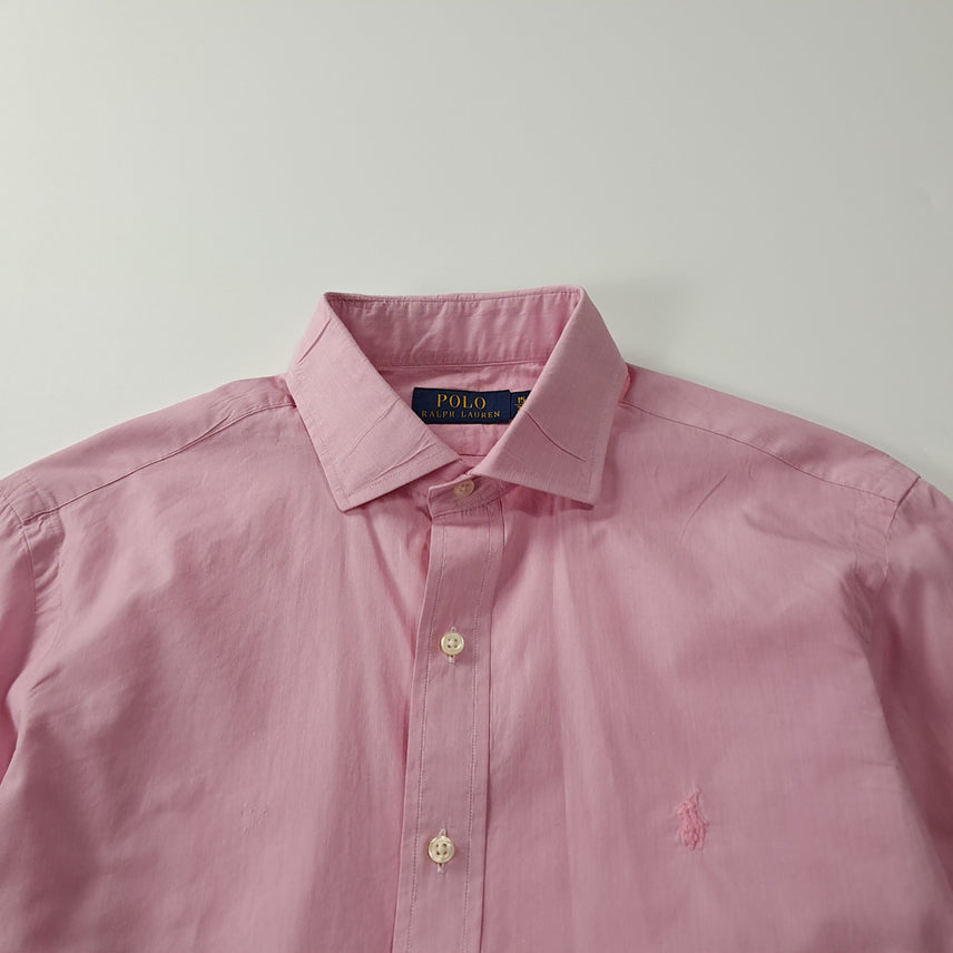 [SOLD OUT] CK273 S 폴로 스프레드칼라 핑크 셔츠 남방