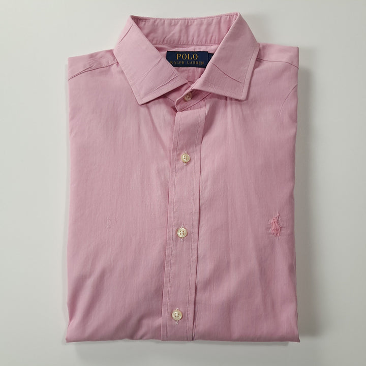 [SOLD OUT] CK273 S 폴로 스프레드칼라 핑크 셔츠 남방