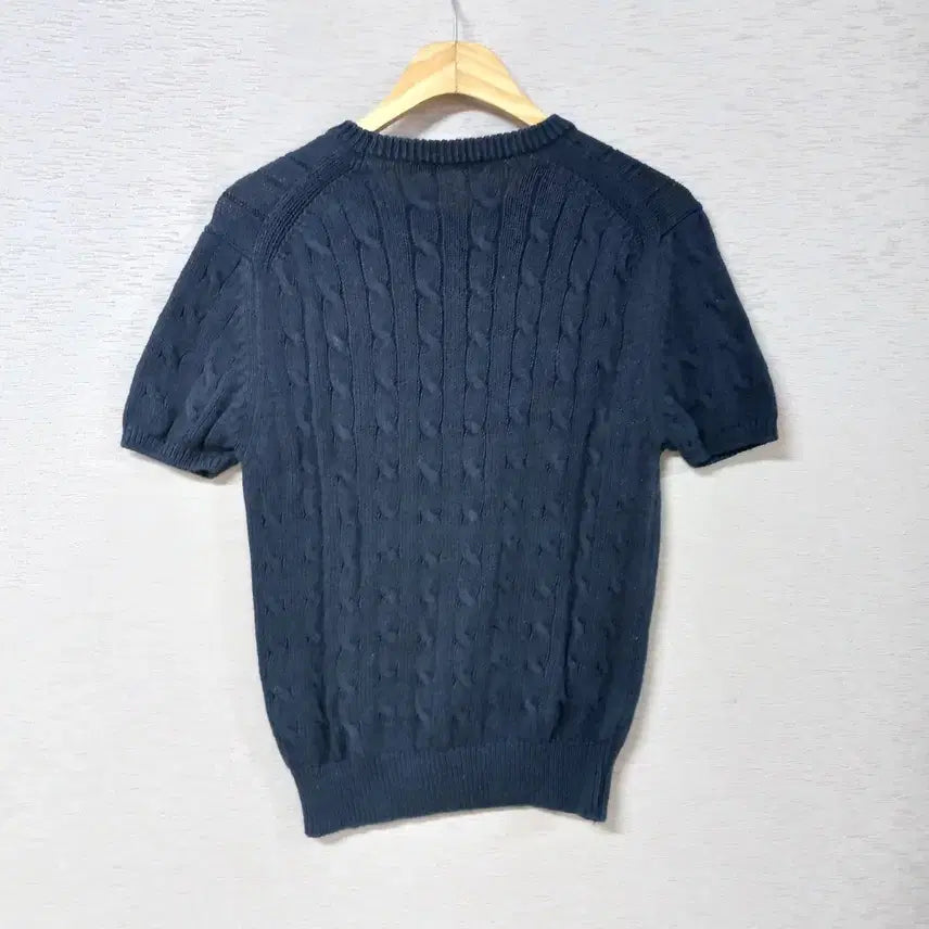 [SOLD OUT] B4-17/마르디메크르디 네이비 프린트 니트티 여성