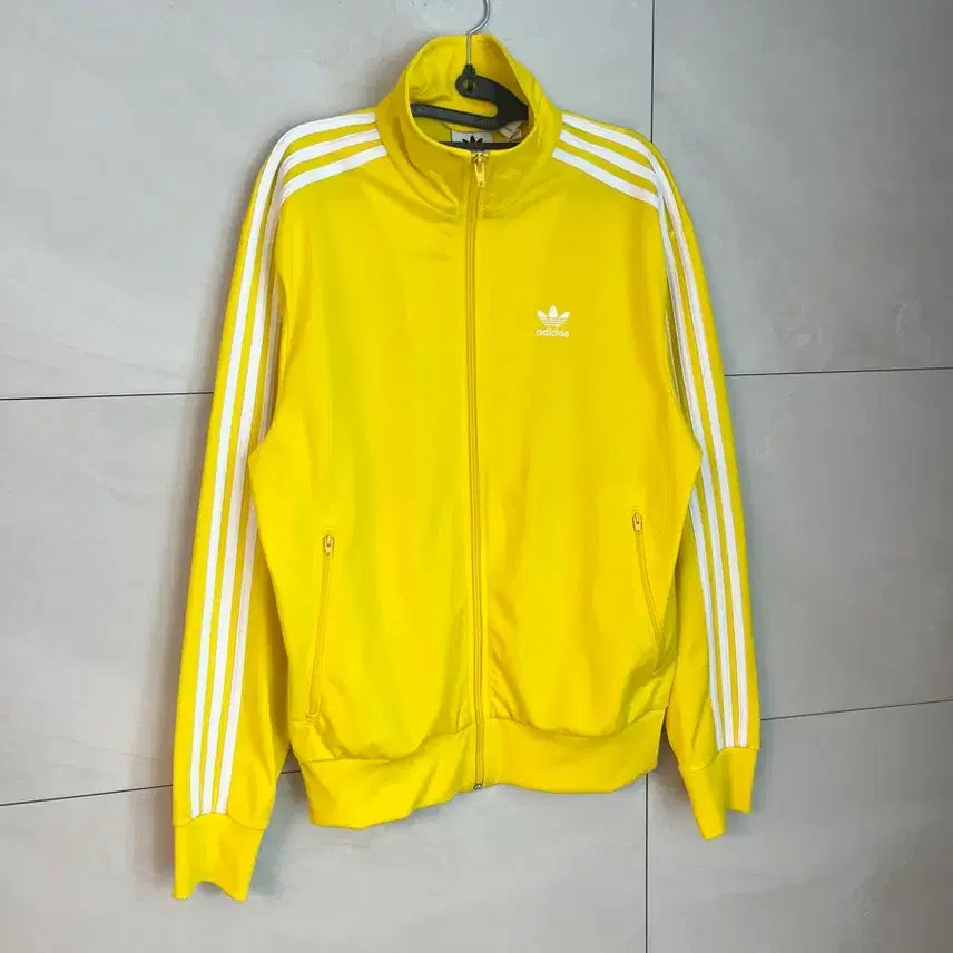 [BUNJANG] Adidas Firebird Yellow Jersey [XL] / 아디다스 파이어버드 져지 옐로우 [XL]
