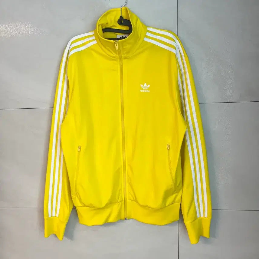 [BUNJANG] Adidas Firebird Yellow Jersey [XL] / 아디다스 파이어버드 져지 옐로우 [XL]