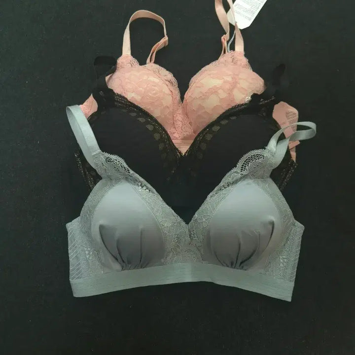 [BUNJANG] Victoria Studio Push-Up Mold Bra and Panty Set / 75B 빅토리아스튜디오 푸시업 몰드 브라팬티 3세트 / 25,000원