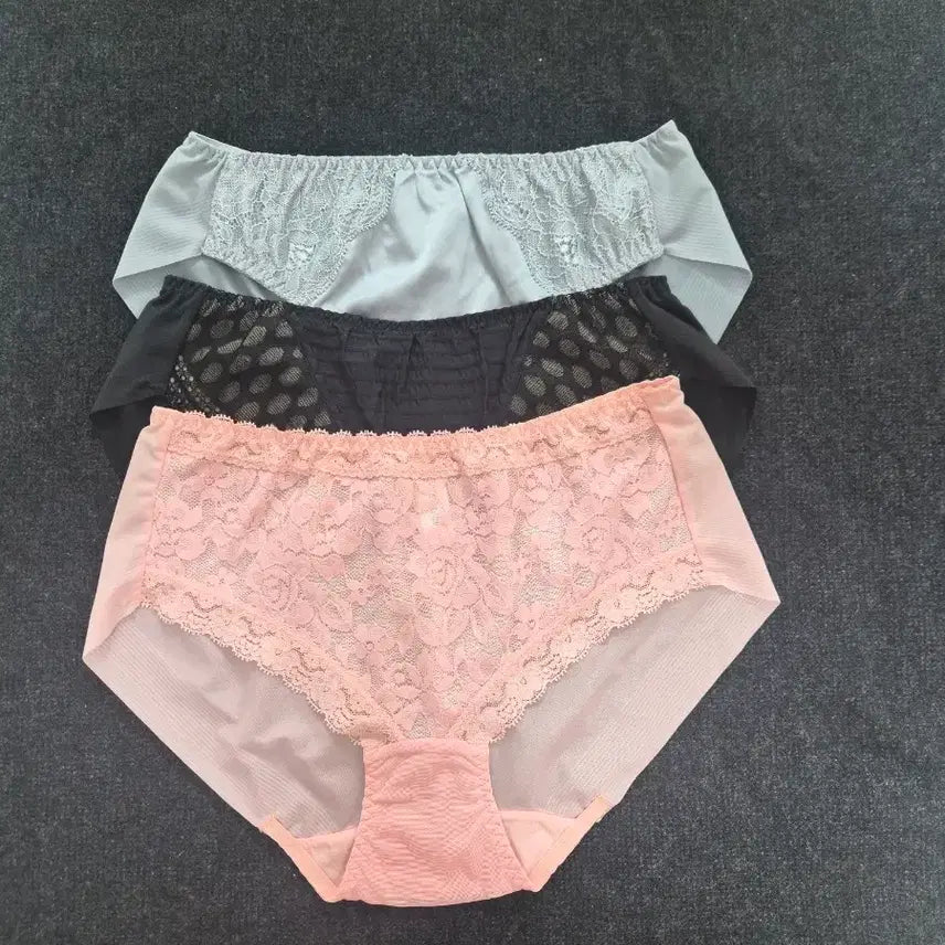 [BUNJANG] Victoria Studio Push-Up Mold Bra and Panty Set / 75B 빅토리아스튜디오 푸시업 몰드 브라팬티 3세트 / 25,000원