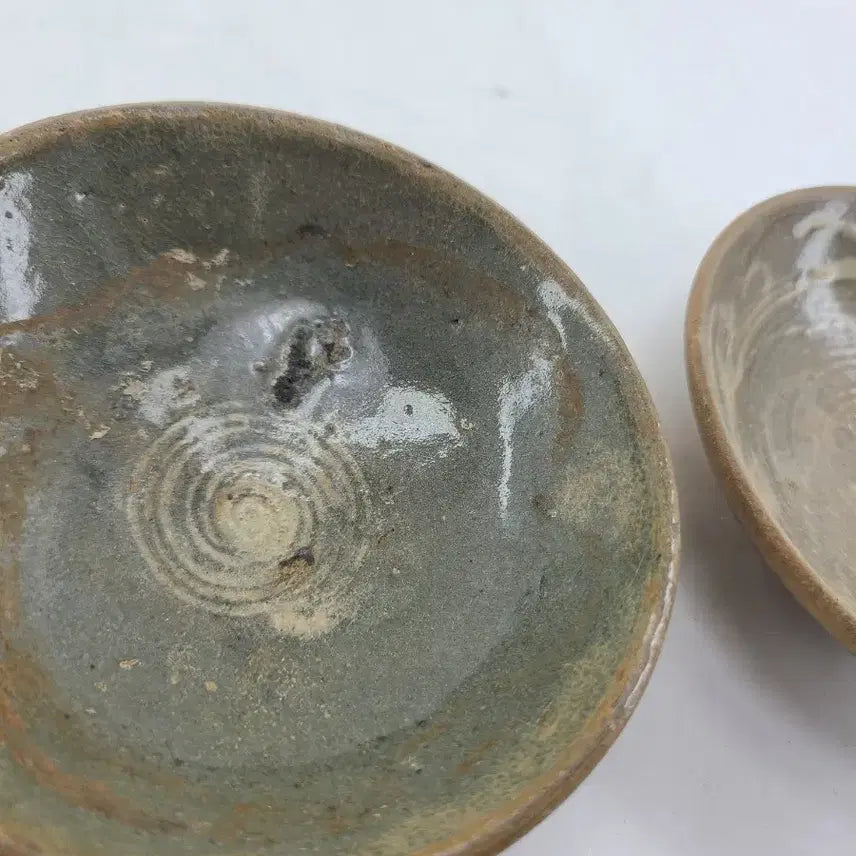 [BUNJANG] Vintage Porcelain Plate Set / 빈티지 도자기 접시 2개 세트