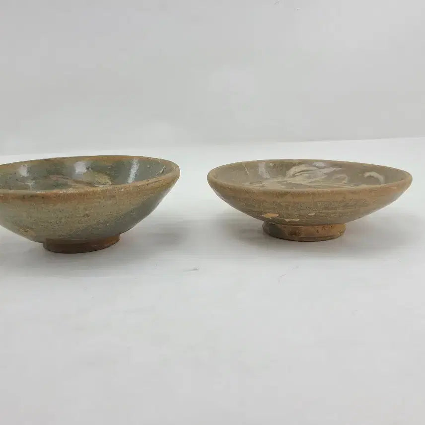 [BUNJANG] Vintage Porcelain Plate Set / 빈티지 도자기 접시 2개 세트