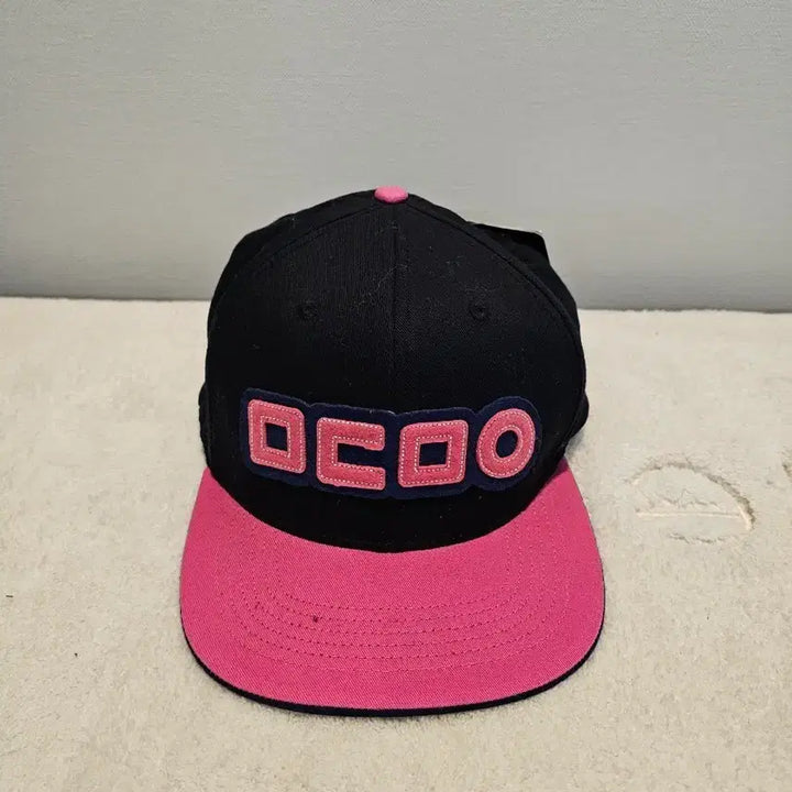 [BUNJANG] OCDO Black/Pink Snapback Cap / OCDO 블랙/핑크 스냅모자
