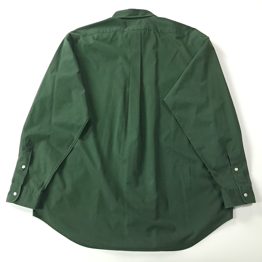 [SOLD OUT] CK274 XL 폴로 90s 홍콩판 블레이크핏 포레스트 그린 셔츠 남방