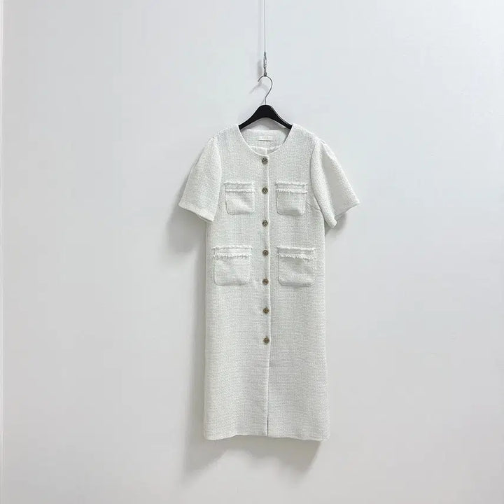 [BUNJANG] Liange Tweed Dress / 리앙쥬 트위드 원피스