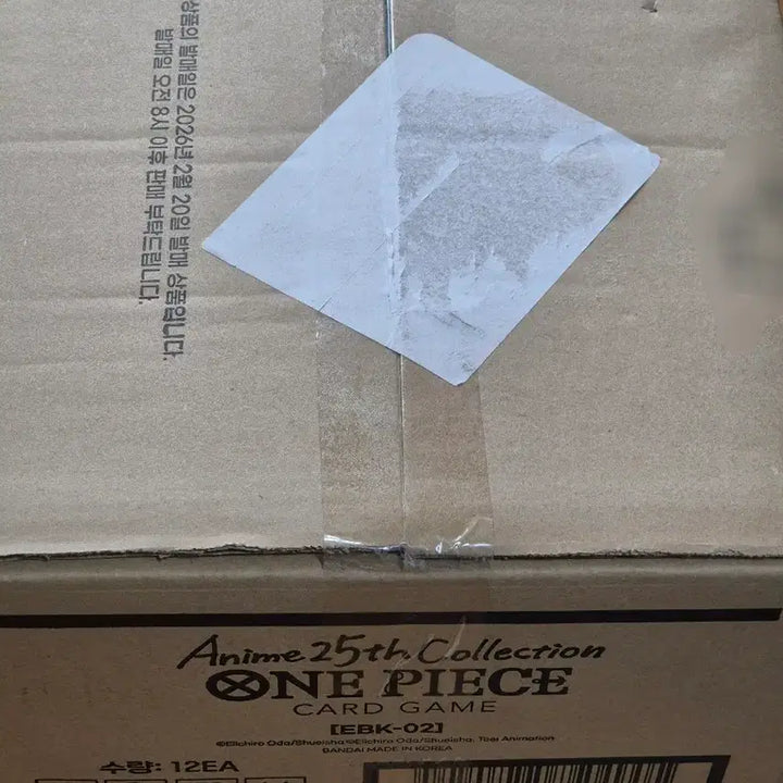 [SOLD OUT] 미개봉))원피스 카드 Anime 25th Collection 1카톤