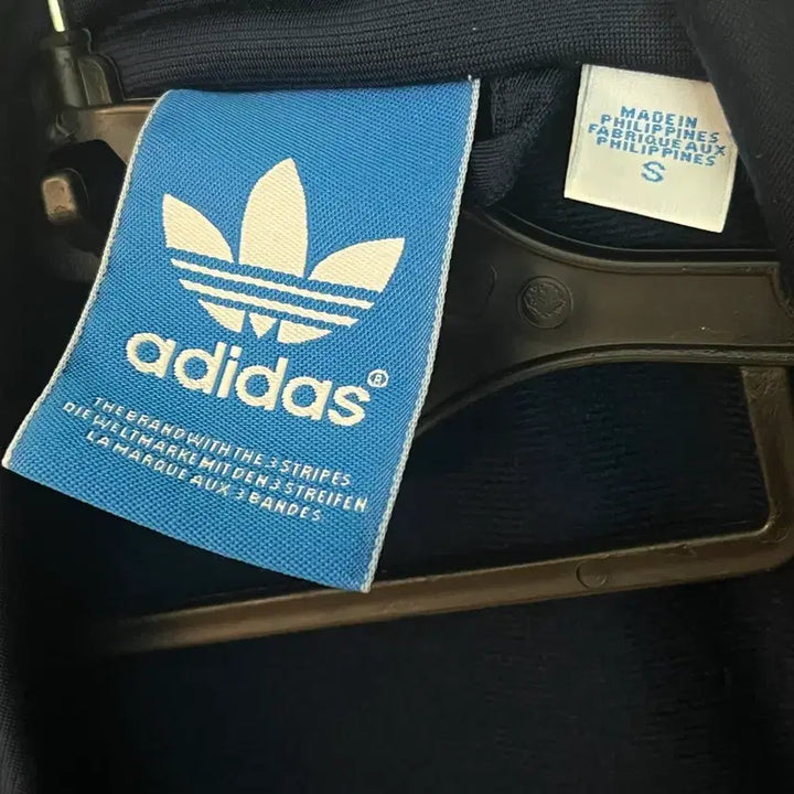 [BUNJANG] Adidas Firebird Navy/Gray Track Jacket / [해외/S] 아디다스 구파이어버드 대장 져지 네이비/그레이 라인