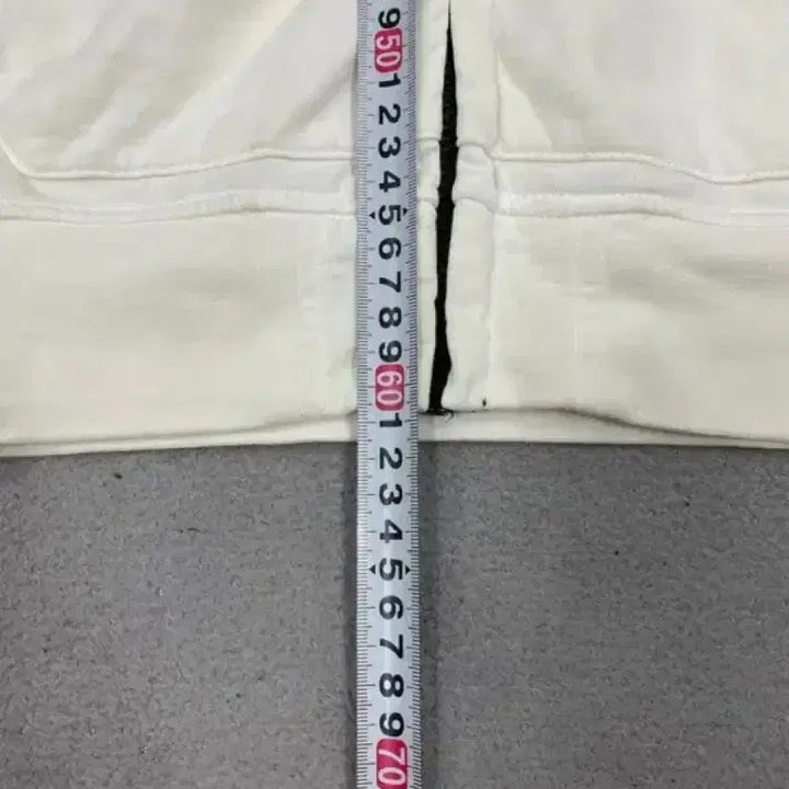 [BUNJANG] Stone Island White Hooded Zip-up / 스톤아일랜드 화이트 후드집업