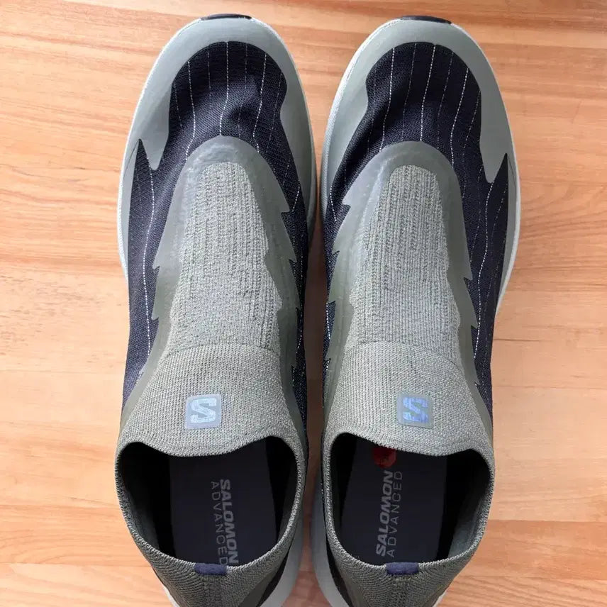 [BUNJANG] Salomon Pulsar Reflective Olive Green Running Shoes / 살로몬 펄사 리플렉티브 올리브 그린 290 새상품