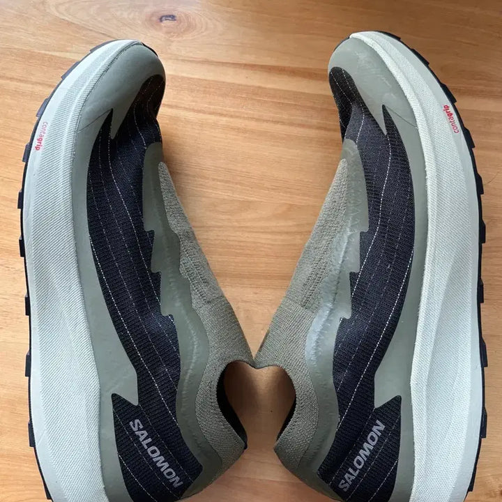 [BUNJANG] Salomon Pulsar Reflective Olive Green Running Shoes / 살로몬 펄사 리플렉티브 올리브 그린 290 새상품