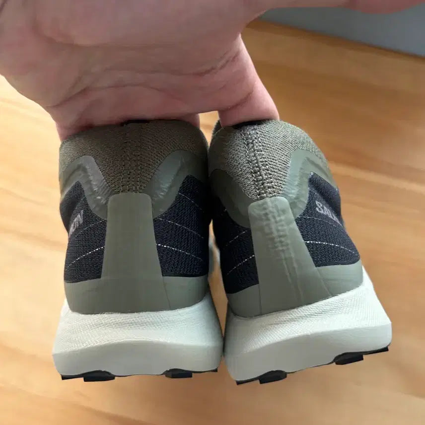 [BUNJANG] Salomon Pulsar Reflective Olive Green Running Shoes / 살로몬 펄사 리플렉티브 올리브 그린 290 새상품