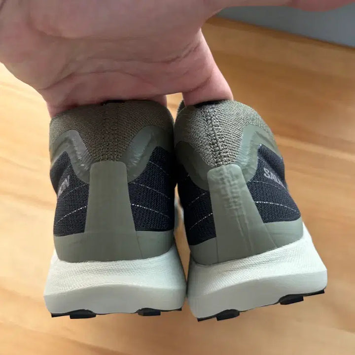[BUNJANG] Salomon Pulsar Reflective Olive Green Running Shoes / 살로몬 펄사 리플렉티브 올리브 그린 290 새상품
