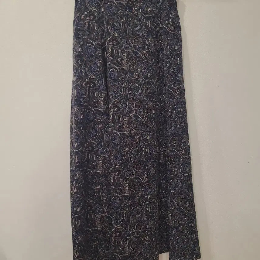 [BUNJANG] Paisley Print Long Skirt / 페이즐리 밴딩 롱스커트
