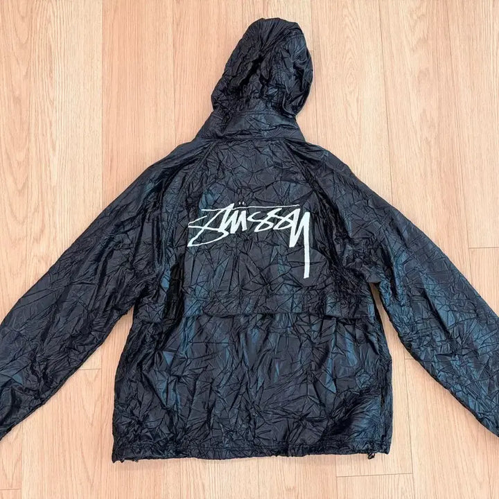 [BUNJANG] Stussy Wrinkled Nylon Jacket / Stussy Beach Shell Wrinkled Nylon Jack..