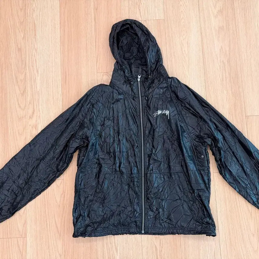 [BUNJANG] Stussy Wrinkled Nylon Jacket / Stussy Beach Shell Wrinkled Nylon Jack..