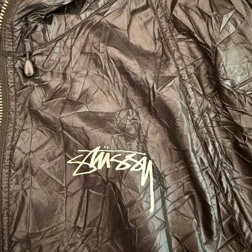 [BUNJANG] Stussy Wrinkled Nylon Jacket / Stussy Beach Shell Wrinkled Nylon Jack..