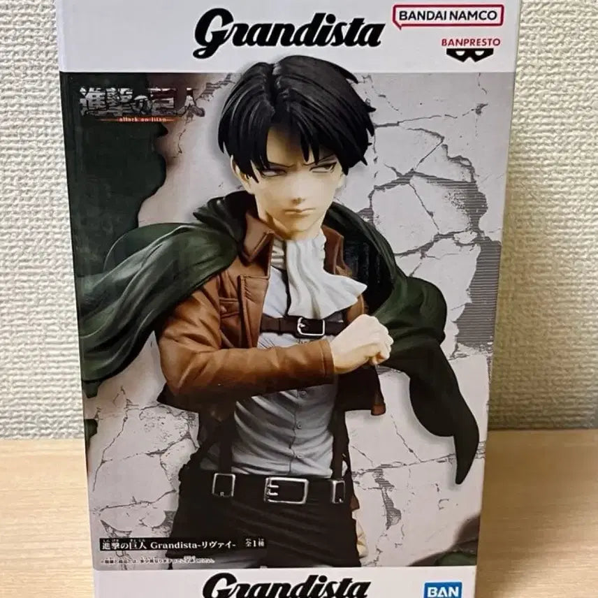 [BUNJANG] Bandai Levi Grandista Figure / 새상품) 진격의 거인 리바이 피규어그란디스타