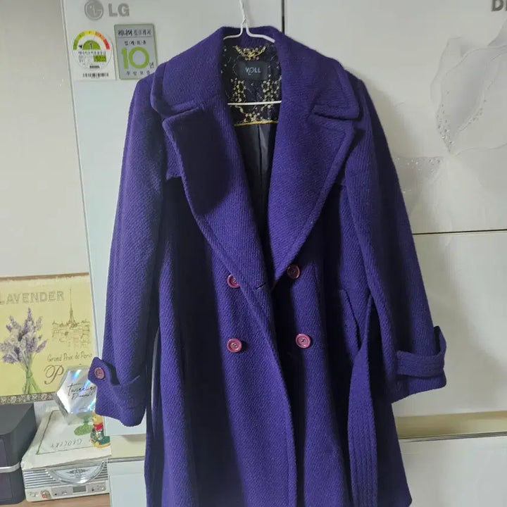 [BUNJANG] VOLL Purple Wool Coat (Size 77) / VOLL  퍼플 울 코트77