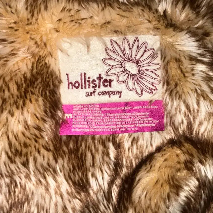 [BUNJANG] Hollister Fur Hooded Jumper / 홀리스터  퍼 후드 점퍼