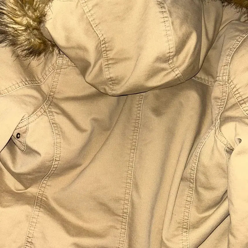 [BUNJANG] Hollister Fur Hooded Jumper / 홀리스터  퍼 후드 점퍼