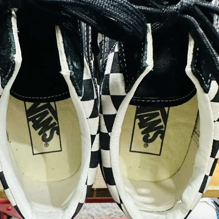 [BUNJANG] Vans Old Skool Checker Gumsole Sneakers / 275) 반스 운동화 남성 남자 신발 올드스쿨 체커 검솔