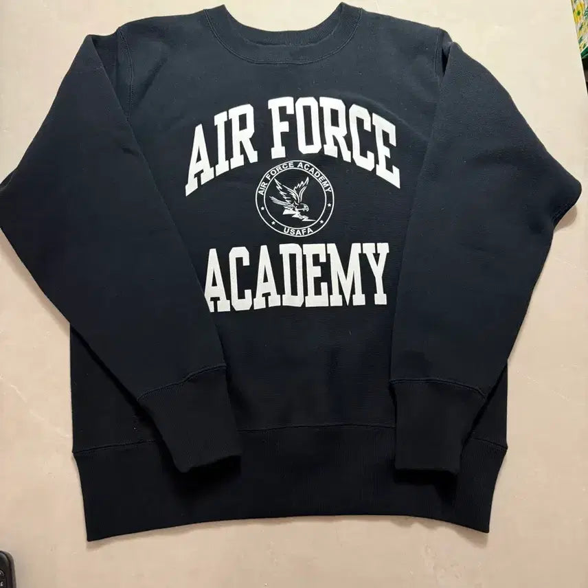 [BUNJANG] Champion Blue Tag Reverse Weave Air Force Academy Sweatshirt / 챔피온 블루택 리버스위브 에어포스 아카데미 스웩셔츠
