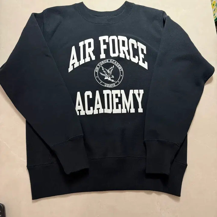 [BUNJANG] Champion Blue Tag Reverse Weave Air Force Academy Sweatshirt / 챔피온 블루택 리버스위브 에어포스 아카데미 스웩셔츠