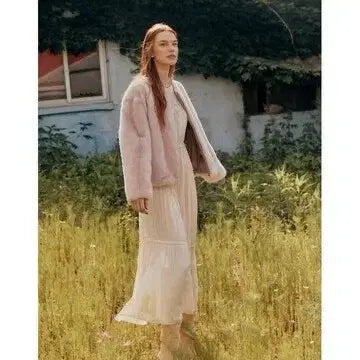 [BUNJANG] Jill Stuart Pintuck Chiffon Dress / 질스튜어트 핀턱 쉬폰 원피스