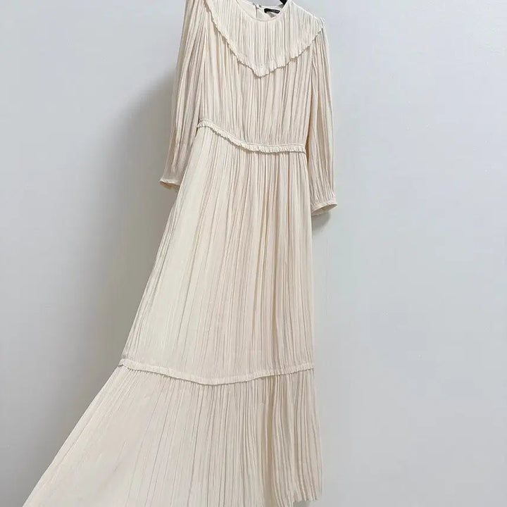 [BUNJANG] Jill Stuart Pintuck Chiffon Dress / 질스튜어트 핀턱 쉬폰 원피스