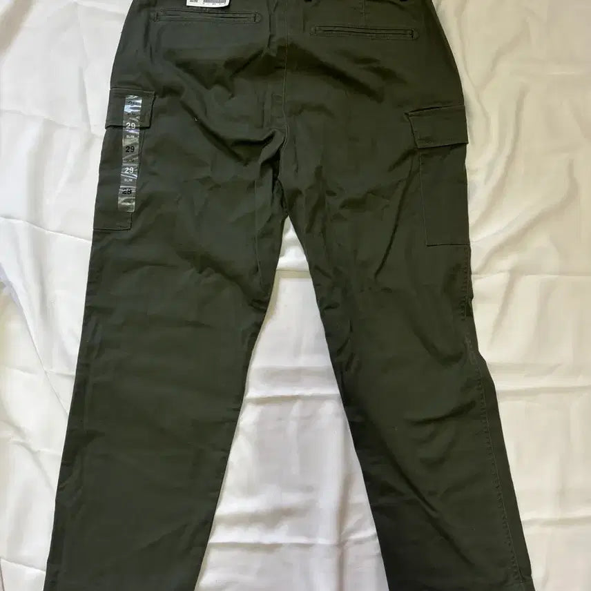 [BUNJANG] Giordano Slim Tapered Cargo Pants M / 지오다노 슬림 테이퍼드 카고 바지 M .(67)