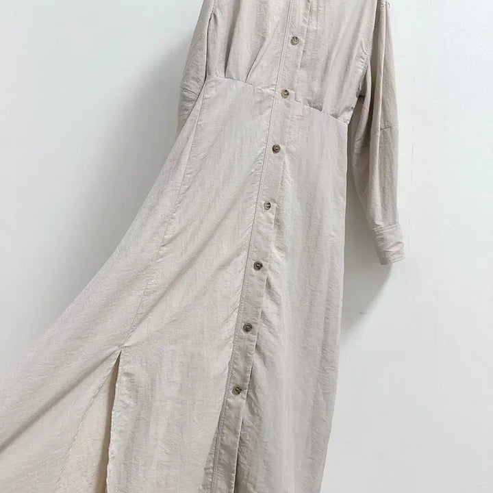 [BUNJANG] Mohan Yang V-Neck Crinkle Dress / 모한 양 브이 바스락 원피스