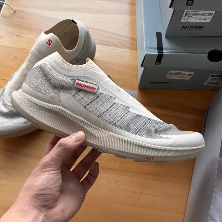 [BUNJANG] Salomon Pulsar ADV Vanilla Ice Sneakers / 살로몬 펄사 ADV 바닐라 아이스 새상품 270