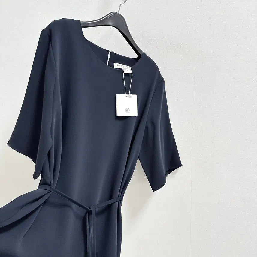 [BUNJANG] Dailylook Er 5-Part Dress Navy / 데일리룩 에르 5부 원피스 네이비